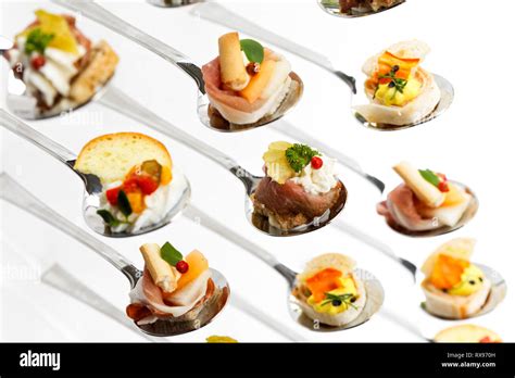 Canapes Background Hi Res Stock Photography And Images Alamy