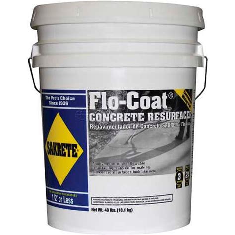 Sakrete® Flo Coat Concrete Resurfacer, 20 lb. Pail - 65450007