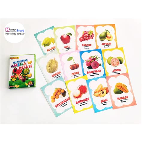 Jual Hertiastore Aneka Flash Card Dan Kartu Pintar Anak Flash Card