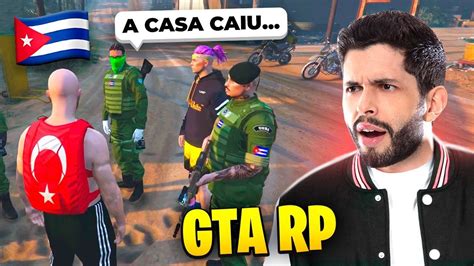 VIREI UM MILITAR INFILTRADO E INVADI CUBA GTA RP YouTube