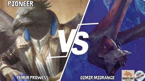 Temur Prowess VS Dimir Midrange MTG Standard YouTube