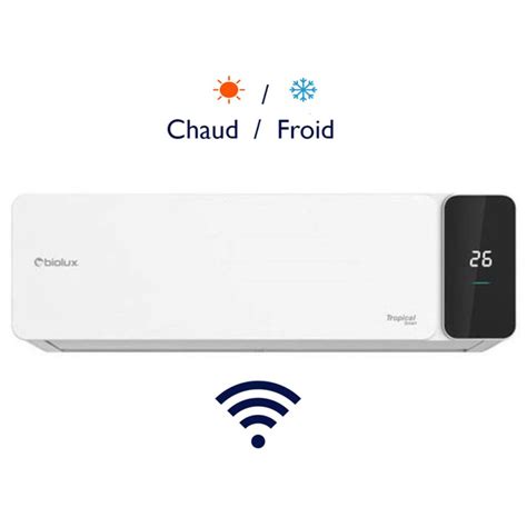 Biolux Climatiseur Btu Chaud Froid Avec Wifi