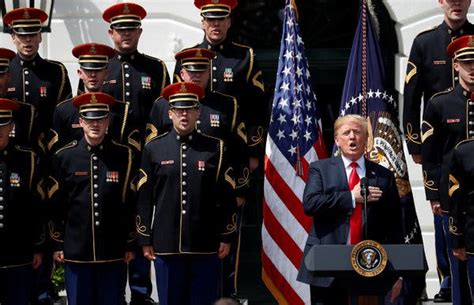 Should We Worry About Trumps Fawning Admiration Of The Military The