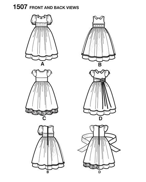 Sewing Pattern Flower Girl Dress Pattern Princess Dress Etsy