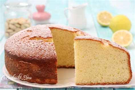 Torta Limone E Mandorle Soffice Senza Burro