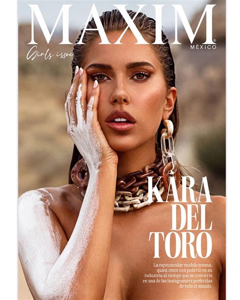 Kara Del Toro Fantastic Naked Body In Maxim Mexico Magazine