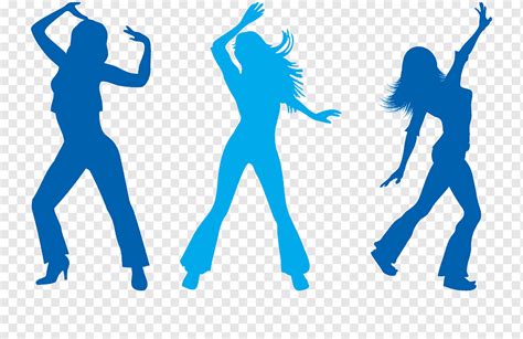 Silueta De Chicas Bailando Png PNGWing