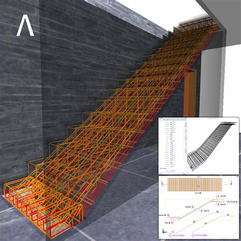 Tecniche Di Armatura Di Una Rampa Scala