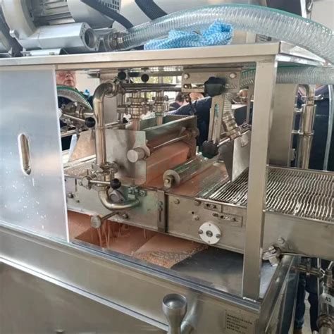 Gusu Automatic Multifunctional Chocolate Coating Machine With Cooling