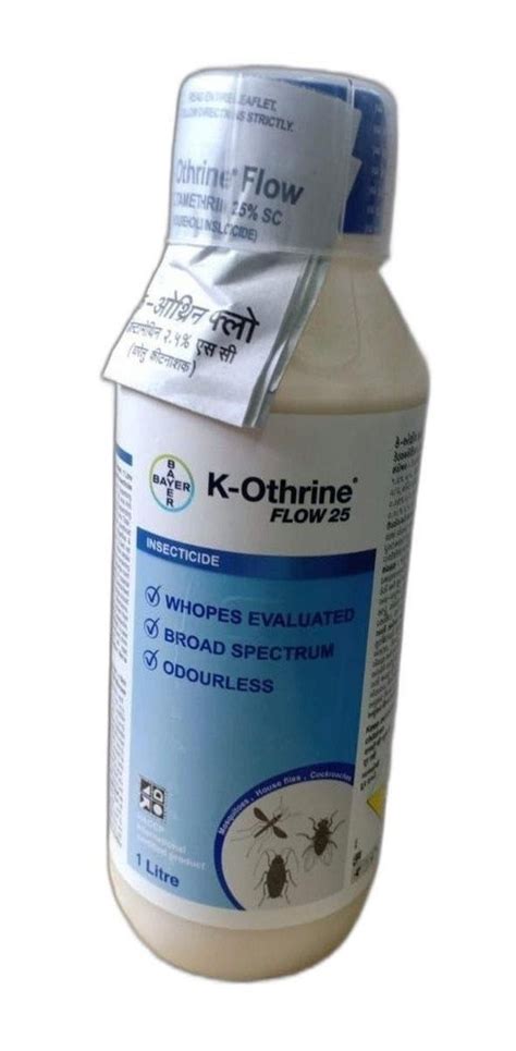 Bayer K Othrine Flow 25 Insecticide Deltamethrin 2 5 Sc 1 Litre At