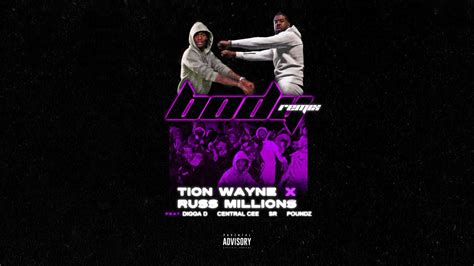 Russ Millions X Tion Wayne Body 3 Ft Digga D Central Cee SR