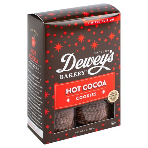 Deweys Bakery Moravian Style Hot Cocoa Cookie 9 Oz 9 Oz Shipt