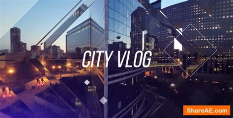 Videohive City Vlog Free After Effects Templates After Effects