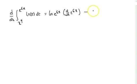 SOLVED Calculate the derivative of âˆ t dt using Part 2 of the