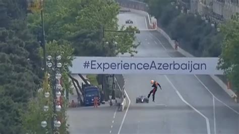 The Real Reason For Verstappens Crash In Baku YouTube