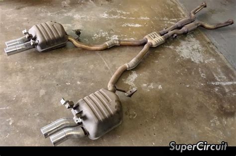 SUPERCIRCUIT Exhaust Pro Shop: BMW 6-series M6 E63/64 Exhaust Customization