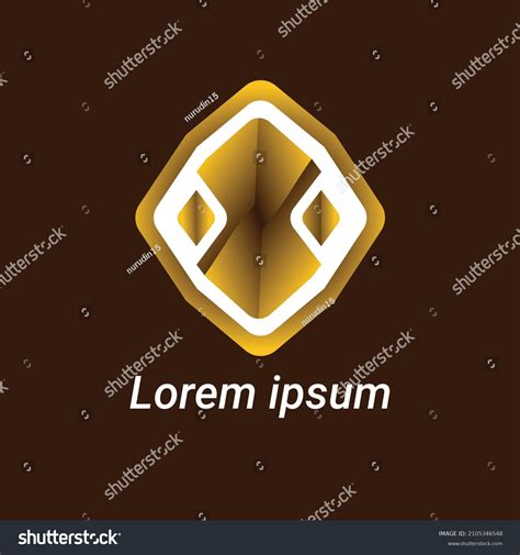 Gold Shield Logo Design Template Stock Vector Royalty Free 2105346548