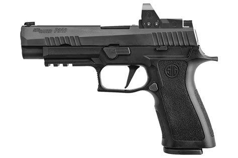 Sig Sauer P320 Xfull 9mm Full Size Striker Fired Pistol With Romeo1 Pro Red Dot Sportsman S