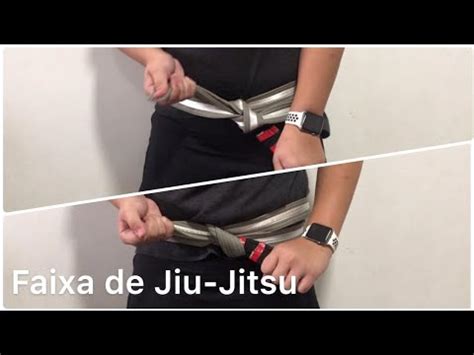 Como Amarrar Sua Faixa De Jiu Jitsu Ep Dicas Youtube