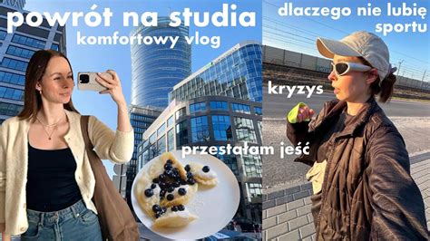 Student Life Vlog Kryzys Sport Haul Zakupowy Youtube