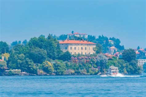 Jardins Du Palais Borromeo Sur L Isola Madre Italie Photo Stock Image