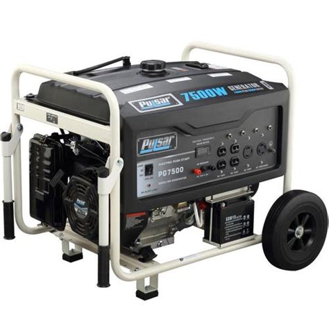 Pulsar Products 7500-Watt Gasoline Portable Generator with Oem Engine ...