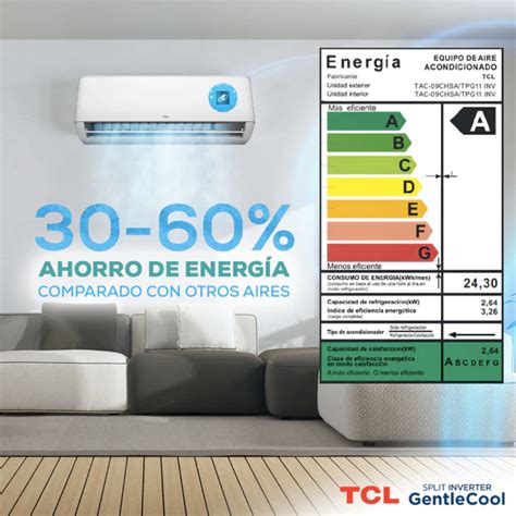 Tcl Aire Acondicionado Inverter Tcl Btu Frio Calor Wifi