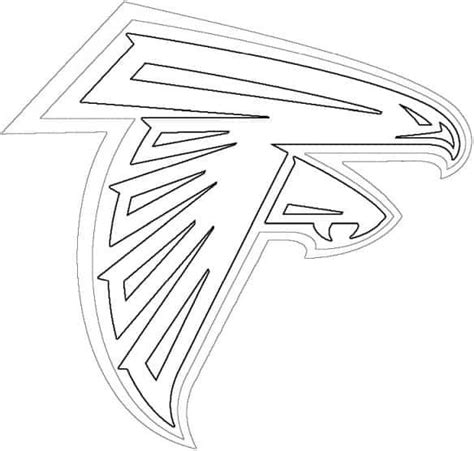 Coloriage Logo Atlanta Falcons 2021 Coloriages à Imprimer Gratuits