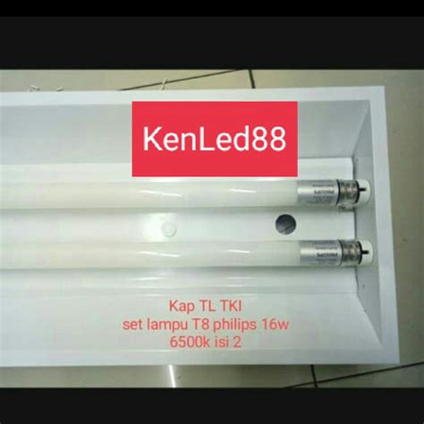 Jual Kap Lampu Tki Inbow X X Housing Tl Neon Led Cm Lampu