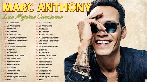 Marc Anthony Mix 2024 ~ 20 Mejores Canciones ~ Sus Mejor Exitos ~ Marc Anthony Full Album 2024