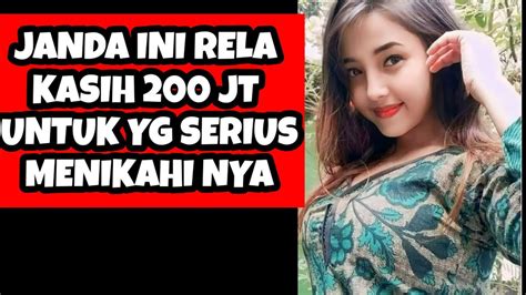 Akibat Frustasi Cari Jodoh Janda Ini Nekat Kasih Jt Untuk Yg