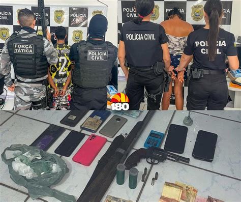 Polícia Civil prende casal e apreende armas no interior do Piauí