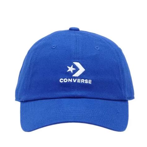 Jual Topi Converse Lock Up Baseball Cap Blue CON8477 400 Shopee