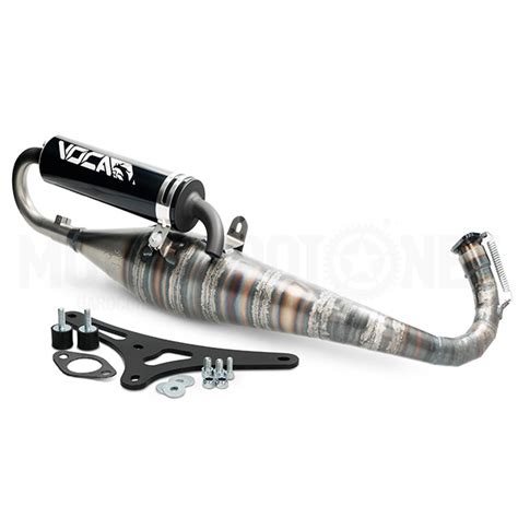 Exhaust Voca Corse Piaggio Scooter 125 150 180 2 Stroke Black