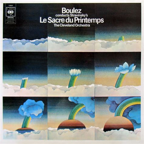 Boulez Stravinsky The Cleveland Orchestra Le Sacre Du Printemps