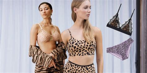 La lingerie léopard est la tendance soutien gorge et culotte originale