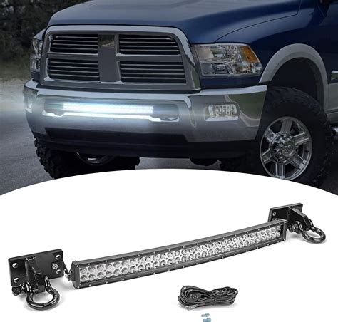 Amazon Wsays 32 180W Curved LED Light Bar Front Bumper W