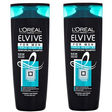 Loreal Paris Elvive Triple Resist For Men Shampoo Duo Buy Online