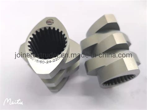 Mixing Screw Segments For Twin Screw Extruder Parts China Screw