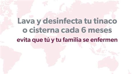 Salud Ssm Recomienda Lavar Y Desinfectar Tinacos Y Cisternas Cada Meses