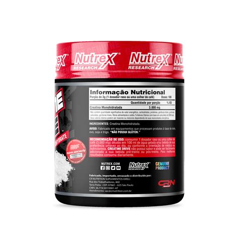 Creatine Drive Nutrex Research Crn Group