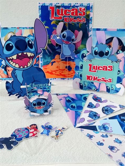 Kit Festa Lilo E Stitch Elo Produtos Especiais