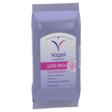 Buy Vagisil Feminine Pouch 20 Wipes Online At Chemist Warehouse®