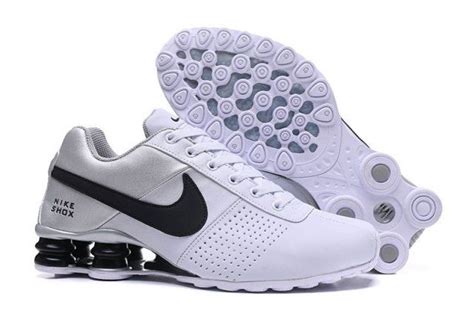 New Style Nike Shox Deliver White Silver Black Shox Nz Mens Athletic