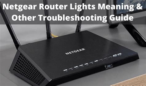 Netgear Router Lights Meaning Blue Green White And More