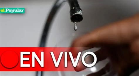 Corte De Agua Sedapal Hoy Sábado 28 De Enero Del 2023 Estos Son Los