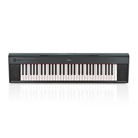 Yamaha Piaggero Np Portable Digital Piano Black At Gear Music