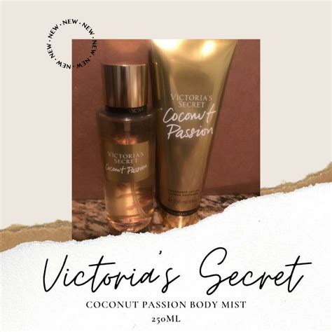 Jual Victorias Secret Coconut Passion Body Mist Shopee Indonesia