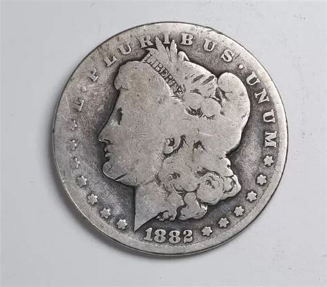 1882 CC MORGAN SILVER Dollar Carson City Mint 121 43 PicClick UK