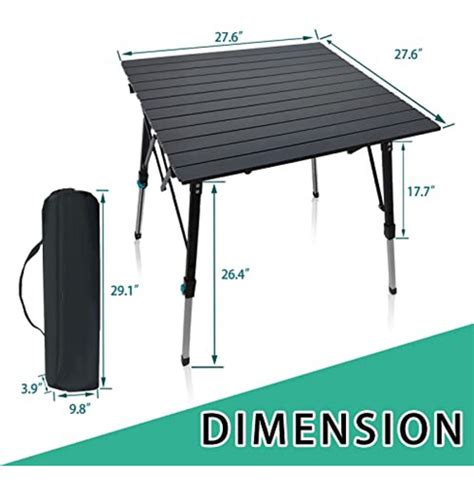 Mesa De Camping Plegable Mesa De Aluminio Campland Mesa Ple Cuotas